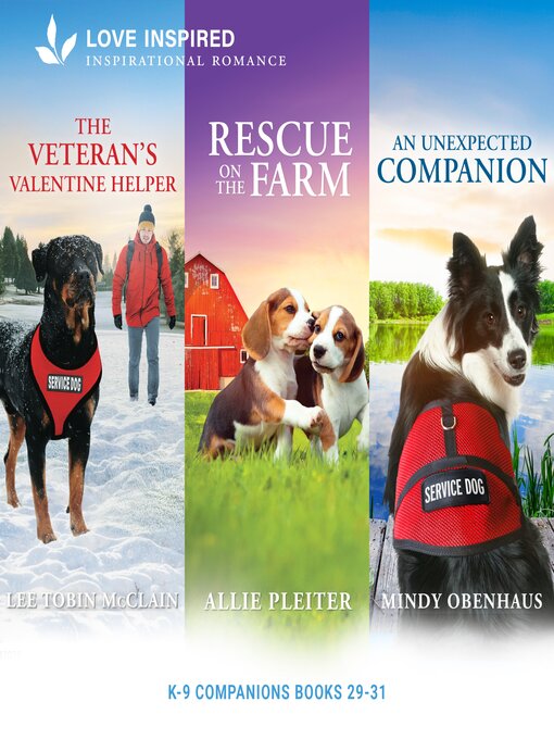Title details for K-9 Companions Books 29-31 by Lee Tobin McClain - Available